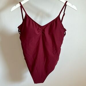 Hollister one piece bathing suit.